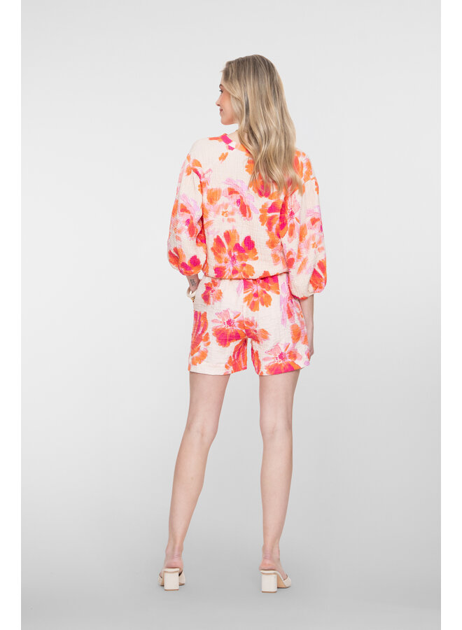 61432-20 250 Geisha short orange/pink/sand