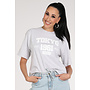 S26F1812 83m-01 Penn & Ink T-shirt print grey melange - white