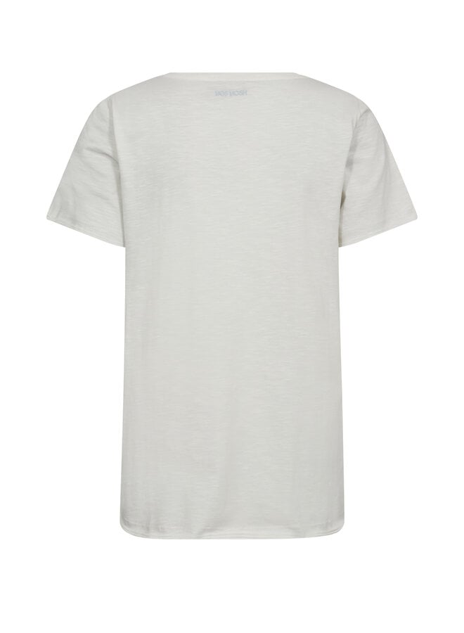 180110 180 MosMosh MMTonia O-SS Glam Tee Ecru