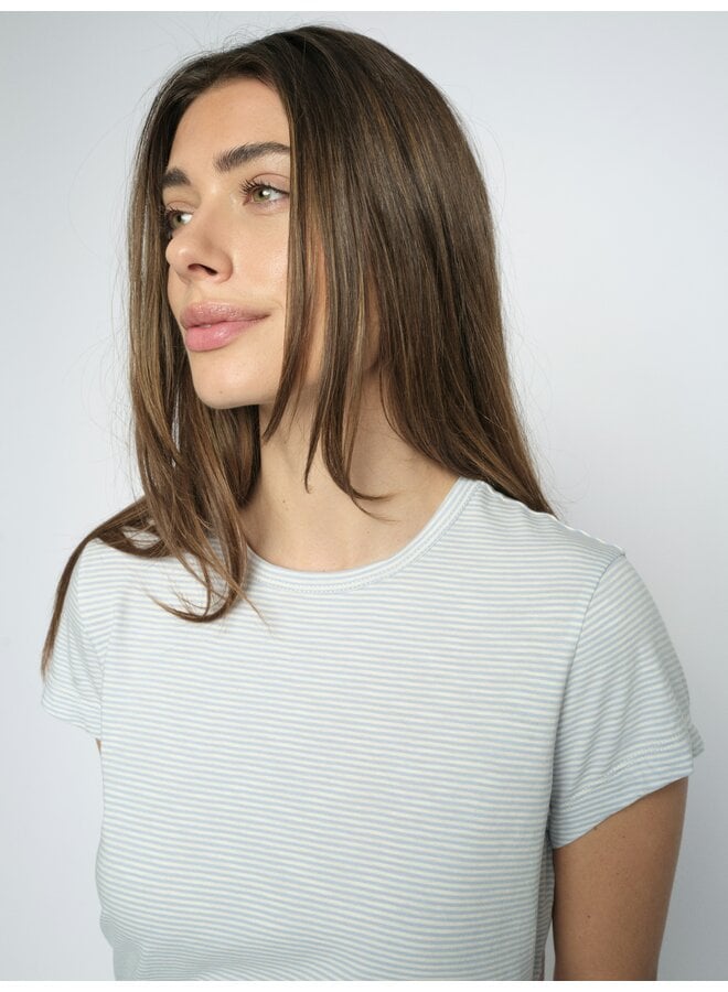 178965 495 MosMosh MMCampa O-SS Stripe Tee Skyway