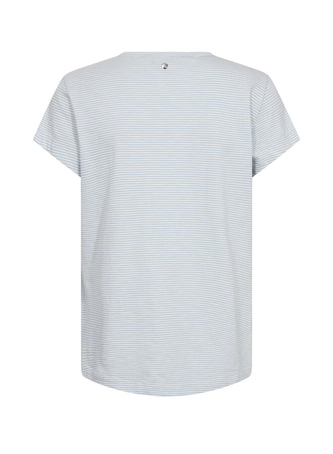 178965 495 MosMosh MMCampa O-SS Stripe Tee Skyway