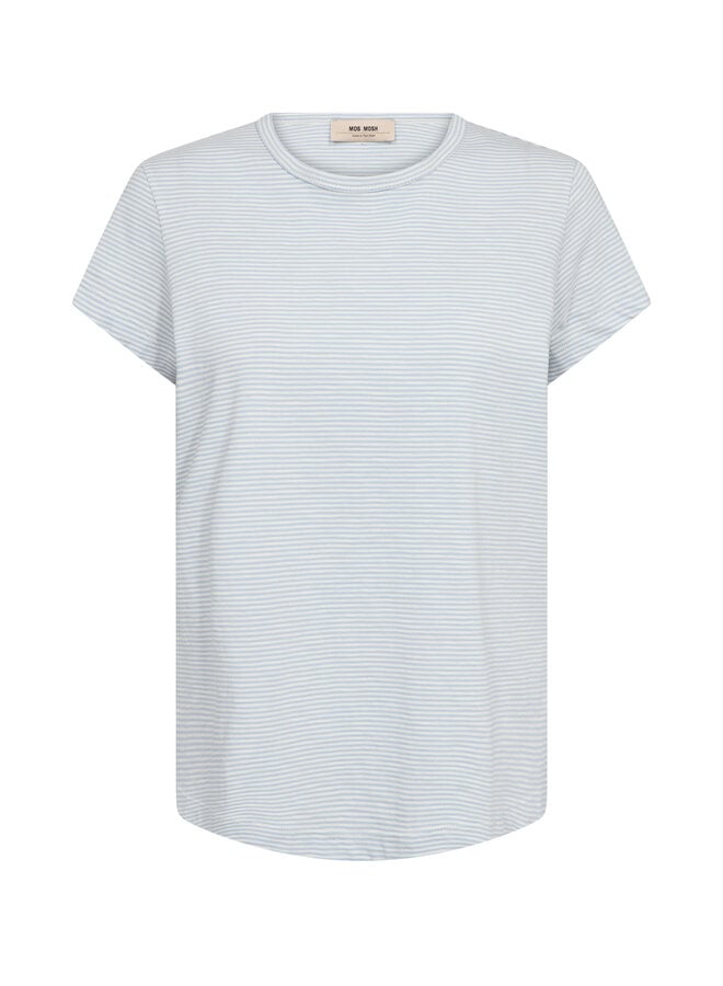 178965 495 MosMosh MMCampa O-SS Stripe Tee Skyway