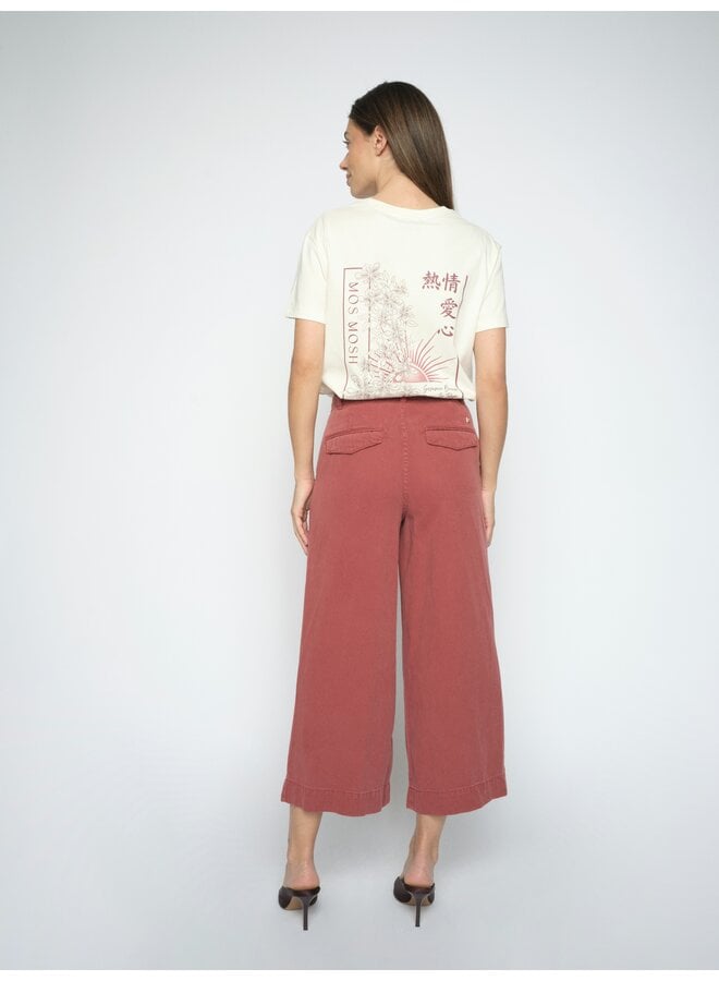 179070 180 MosMosh MMSaiko O-SS Tee Ecru