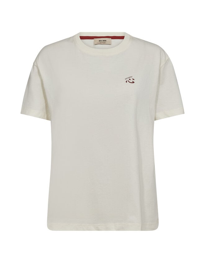 179070 180 MosMosh MMSaiko O-SS Tee Ecru