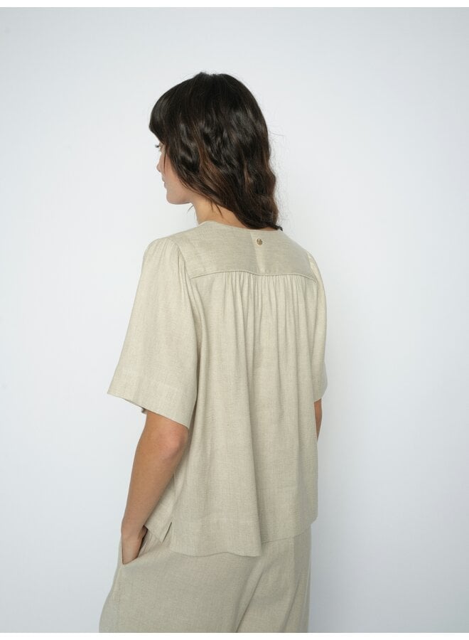 179690 119 MosMosh MMEliva Miri Blouse Clay