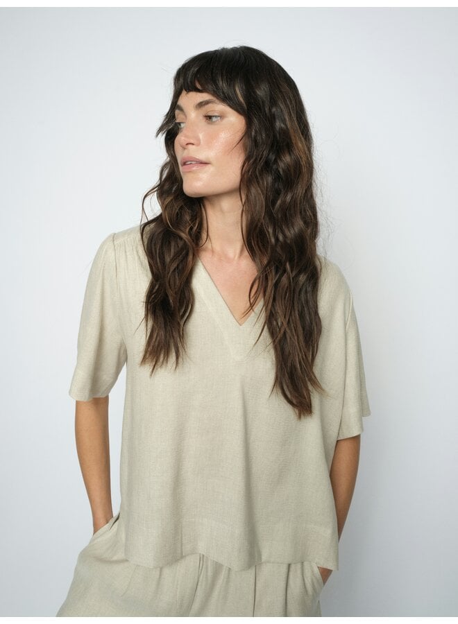 179690 119 Mos Mosh MMEliva Miri Blouse Clay