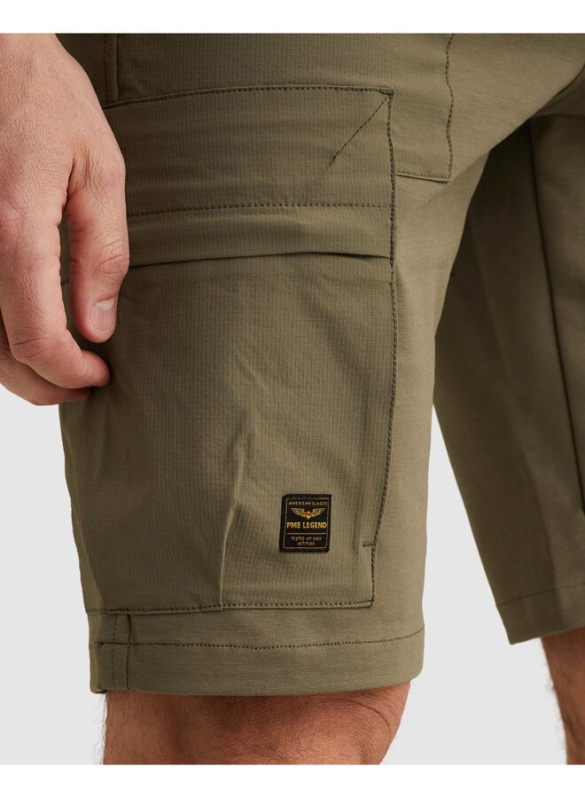PSH2604691 6389 PME Legend AIRYLON CARGO SHORTS TECH SWEAT Dusky Green