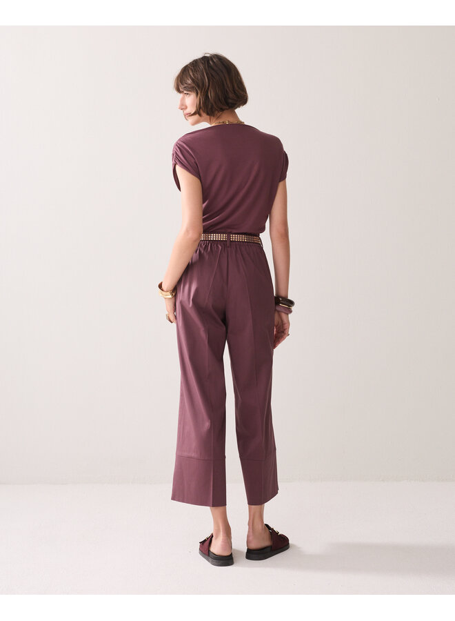 4s2808-11816 334 Summum Trousers Cotton stretch  Deepfig