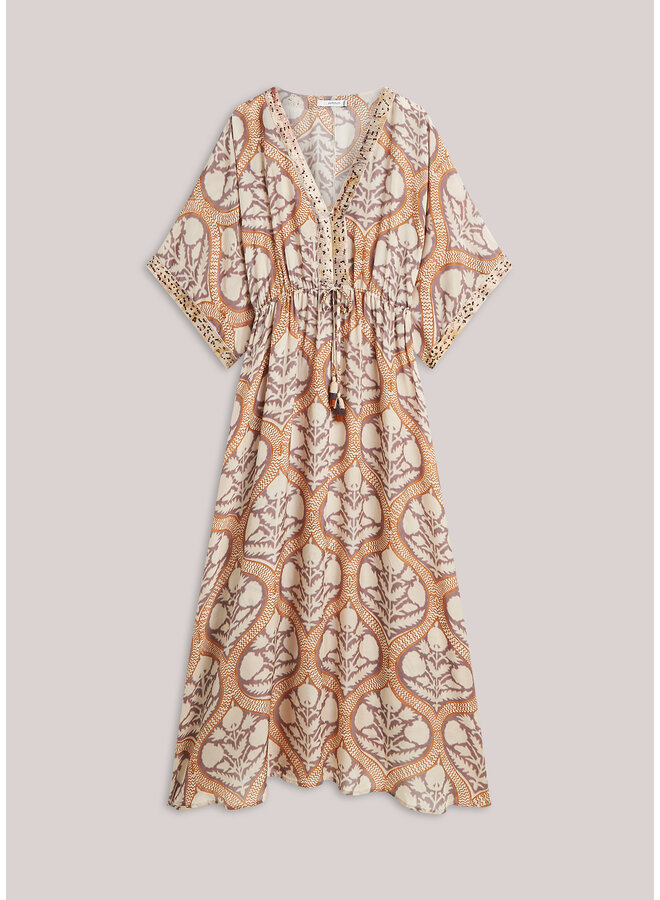 5s1604-12121 120 Summum Dress Art deco print  Multicolour