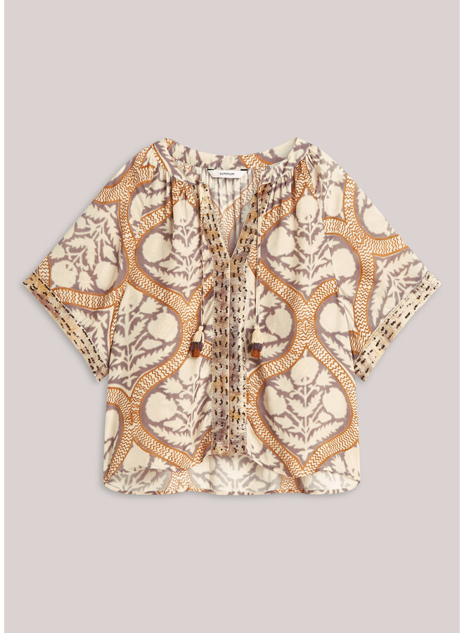 2s3284-12121 120 Summum Top Art deco print  Multicolour