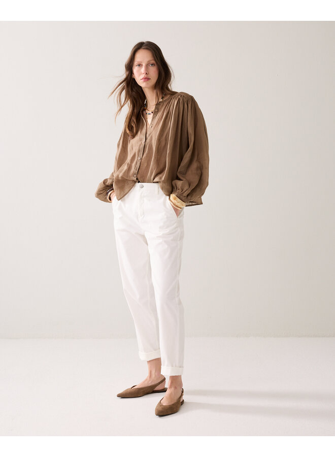 2s3508-12462 334 Summum Blouse Ramie  Deepfig