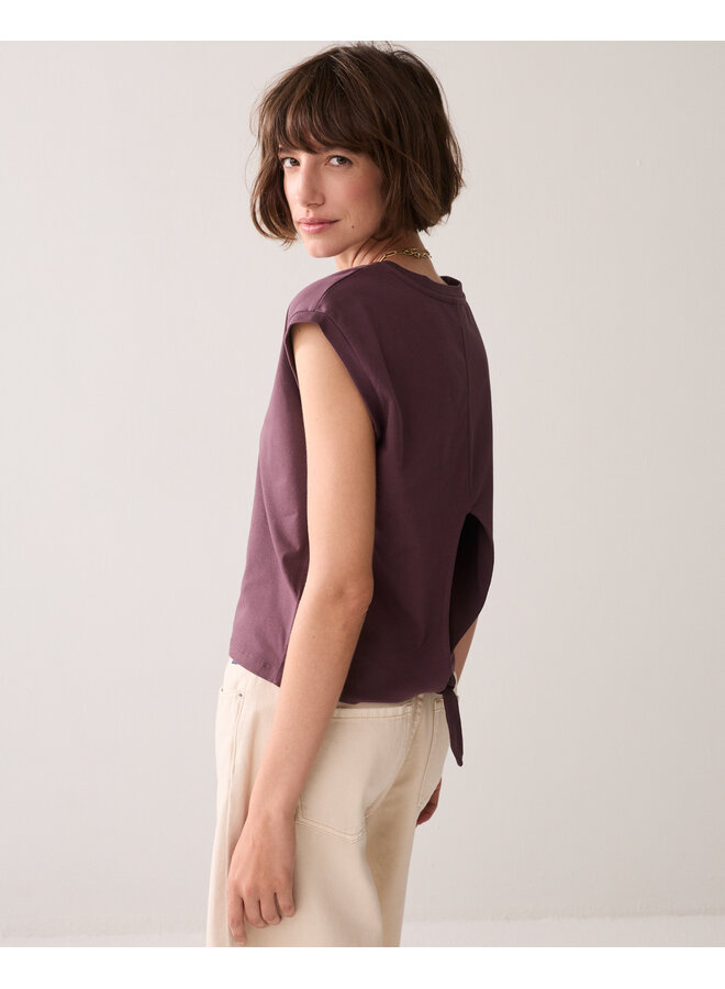 3s5325-30786 334 Summum Top Cotton Elastane  Deepfig