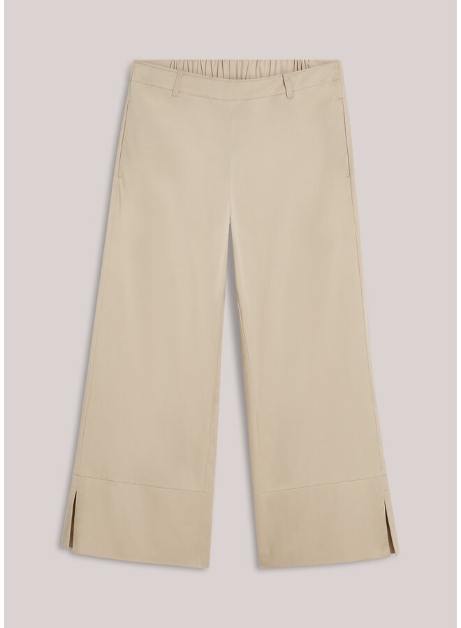 4s2808-11816 702 Summum Trousers Cotton stretch  - Pebble beige