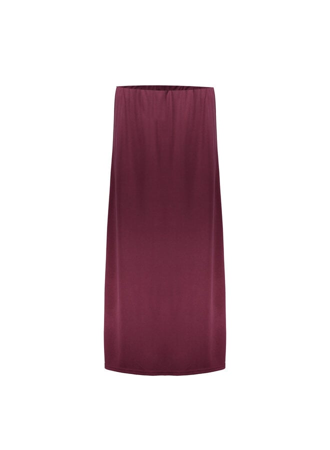 66364-20 470 Geisha skirt bordeaux
