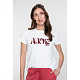 62353-24 010 Geisha T-shirt "amore" off-white/port