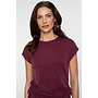 62330-20 470 Geisha top bordeaux