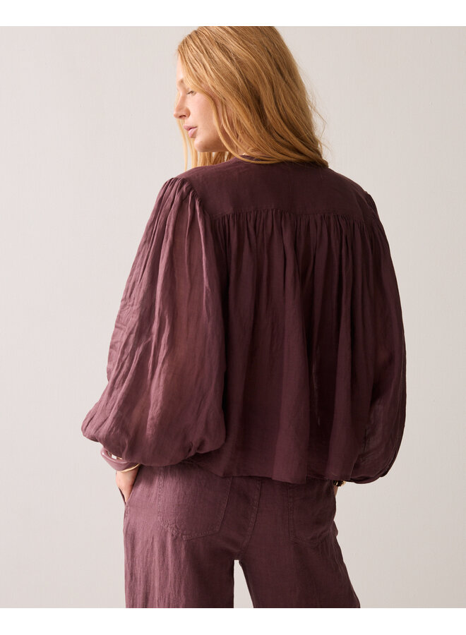 2s3508-12462 334 Summum Blouse Ramie  Deepfig
