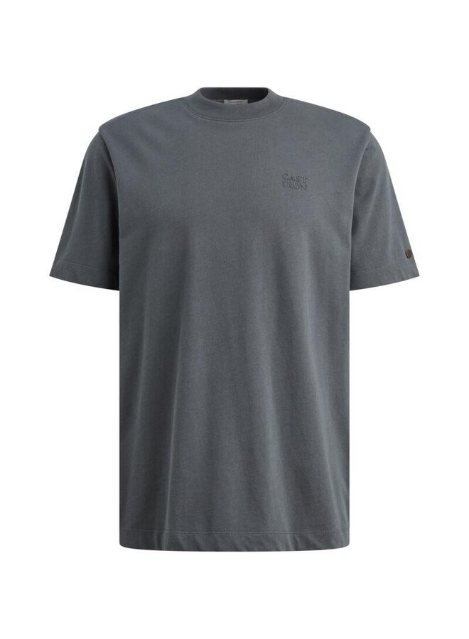CTSS2605587 9117 Cast Iron Short sleeve r-neck regular fit single jersey Turbulence