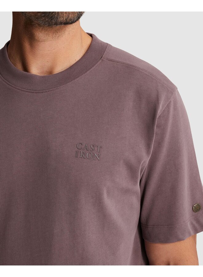 CTSS2605587 4321 Cast Iron Short sleeve r-neck regular fit single jersey Ephemera