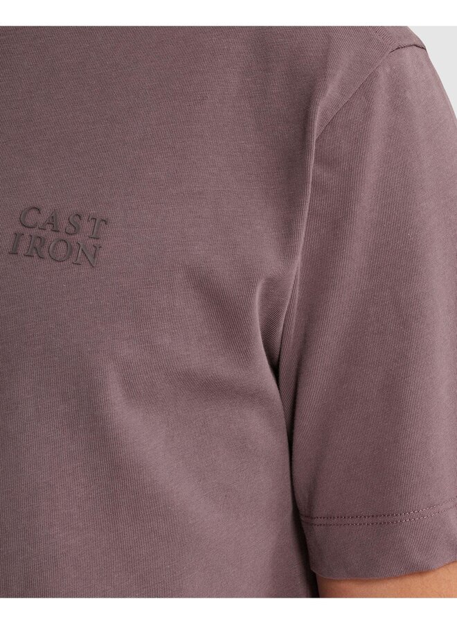 CTSS2605587 4321 Cast Iron Short sleeve r-neck regular fit single jersey Ephemera