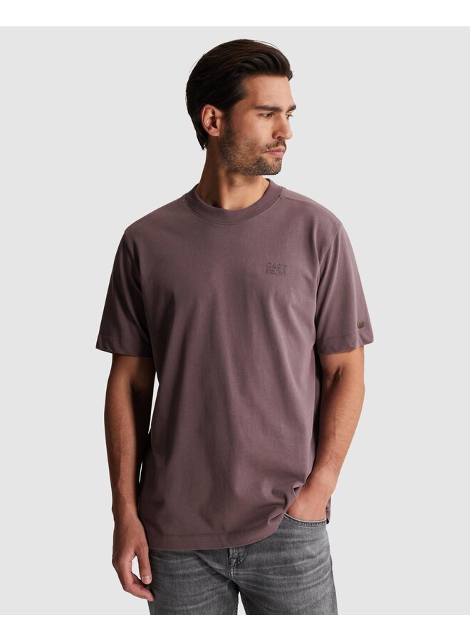 CTSS2605587 4321 Cast Iron Short sleeve r-neck regular fit single jersey Ephemera