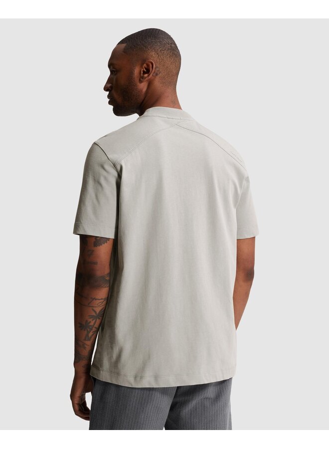 CTSS2605586 9039 Cast Iron Short sleeve r-neck regular fit single jersey Mirage Gray