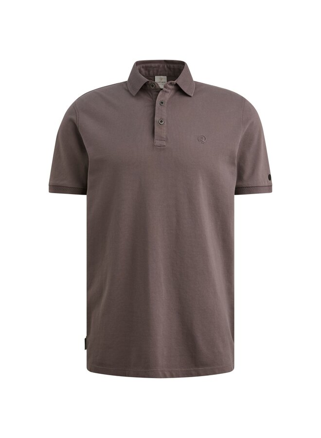 CPSS2605894 4321 Cast Iron Short sleeve polo slim fit fine pique essential Ephemera