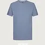 PPXT10004I Profuomo t-shirt crew neck ss mid blue
