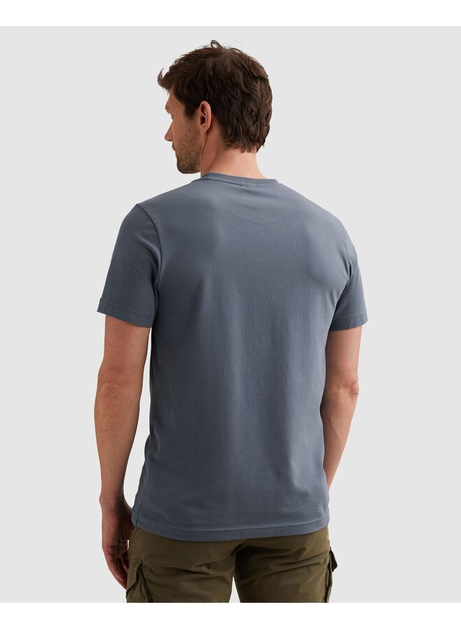 PTSS2605584 5301 PME Legend Short sleeve r-neck cotton elastan jersey Vintage Indigo