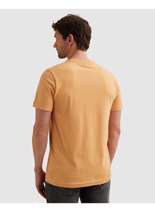 PTSS2605584 2015 PME Legend Short sleeve r-neck cotton elastan jersey Gold Earth