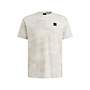 PTSS2605578 7001 PME Legend Short sleeve r-neck single jersey aop Egret