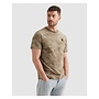 PTSS2605578 6389 PME Legend Short sleeve r-neck single jersey aop Dusky Green