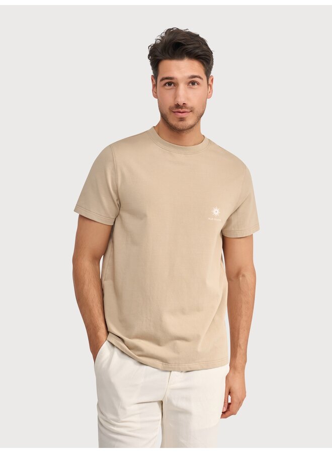 KBIS26-M70 Blue Industry T-shirt TAUPE