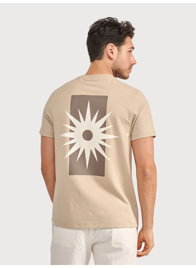 KBIS26-M70 Blue Industry T-shirt TAUPE