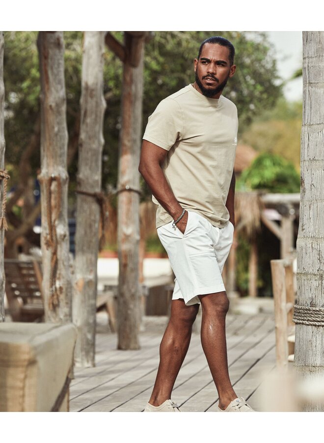KBIS26-M70 Blue Industry T-shirt TAUPE