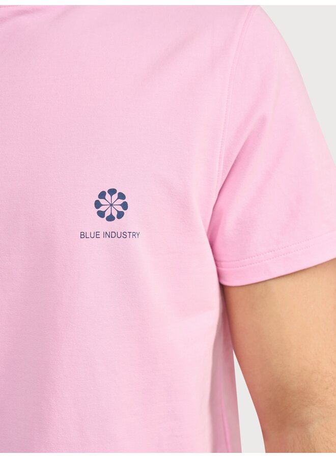 KBIS26-M70 Blue Industry T-shirt ROSE