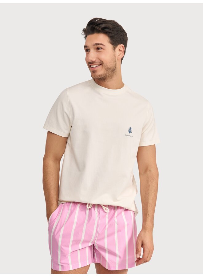 KBIS26-M70 Blue Industry T-shirt OFF WHITE