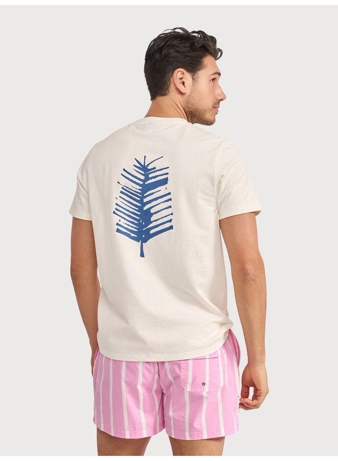 KBIS26-M70 Blue Industry T-shirt OFF WHITE
