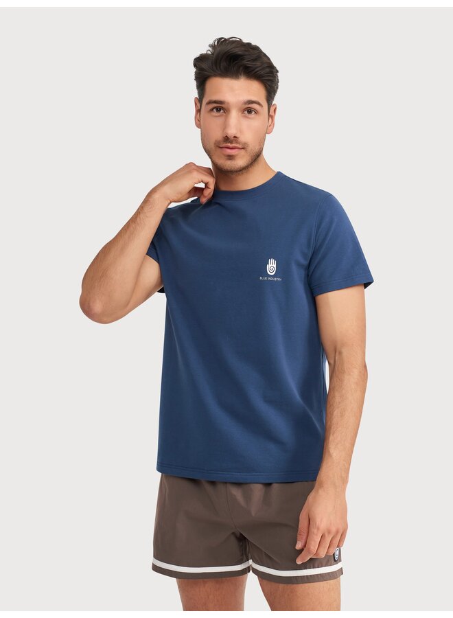 KBIS26-M70 Blue Industry T-shirt BLUE