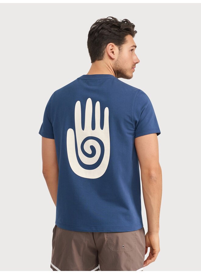 KBIS26-M70 Blue Industry T-shirt BLUE