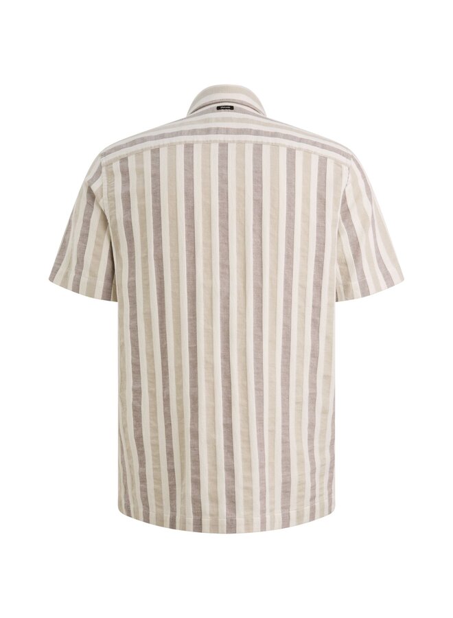 VSIS2605284 4090 Vanguard Short Sleeve Shirt Yarn dye dobby stripe Catawba Grape