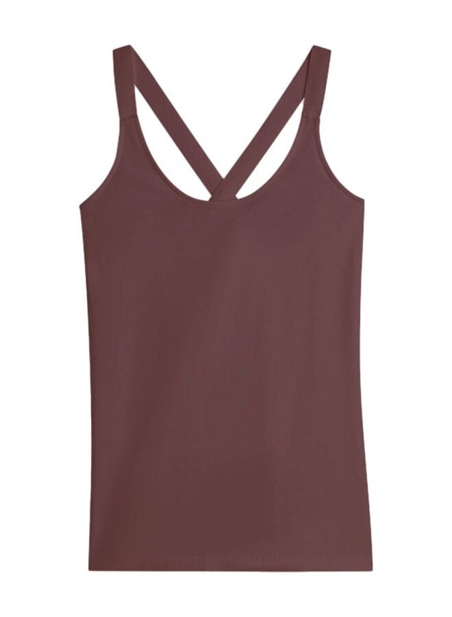 3s4483-30366 334 Summum Top crossband Basics  - Deep fig