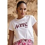 62353-24 010 Geisha T-shirt "amore" off-white/port