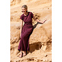 66364-20 470 Geisha skirt bordeaux