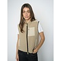 179570 174 MosMosh MMRowe Eli Teddy Vest Feather Gray