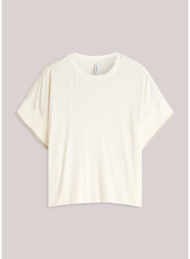 3s5326-30790 122 Summum Top Boxy knit trims
