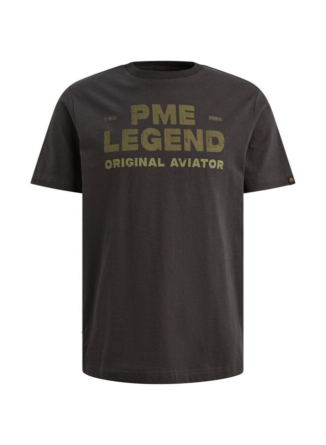 PTSS2606552 9140 PME Legend Short sleeve r-neck open end jersey Obsidian
