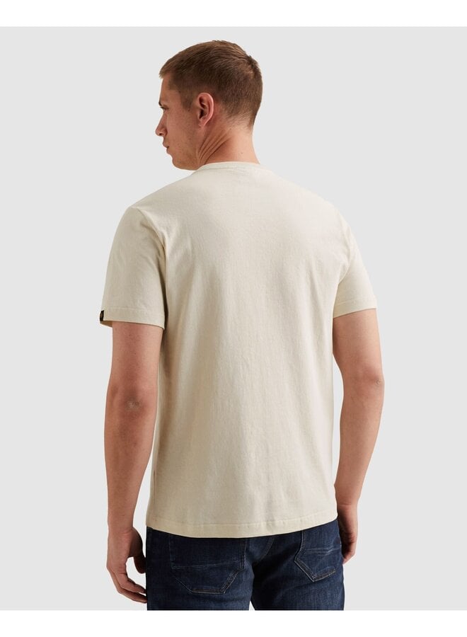 PTSS2606552 7013 PME Legend Short sleeve r-neck open end jersey Bone White