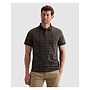 PPSS2606893 9140 PME Legend Short sleeve polo slub jersey aop Obsidian