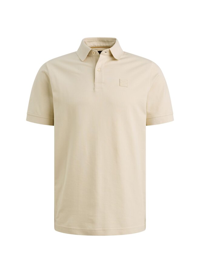 PPSS2606866 7013 PME Legend Short sleeve polo stretch pique blend Bone White